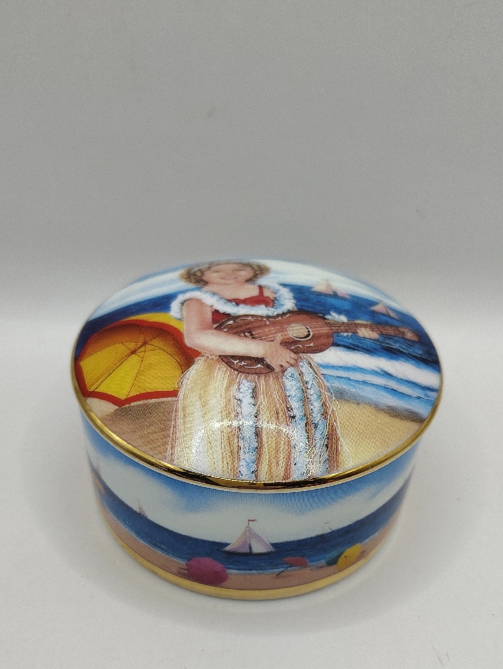 " Curly Top" Shirley Temple Music Box 1995